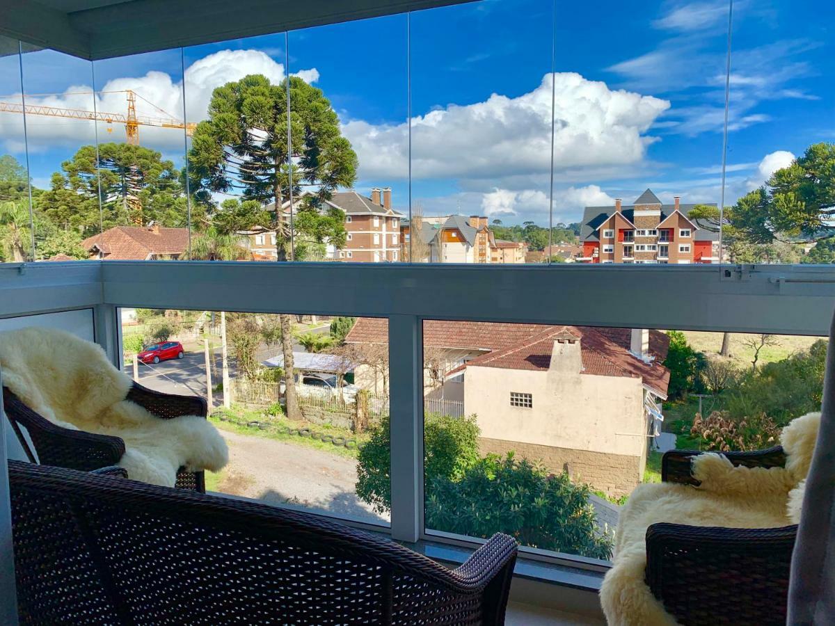 Apartamento Novo, Próximo a Catedral de Pedra Canela Exterior foto